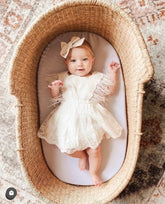 Winona Feather Romper - White.